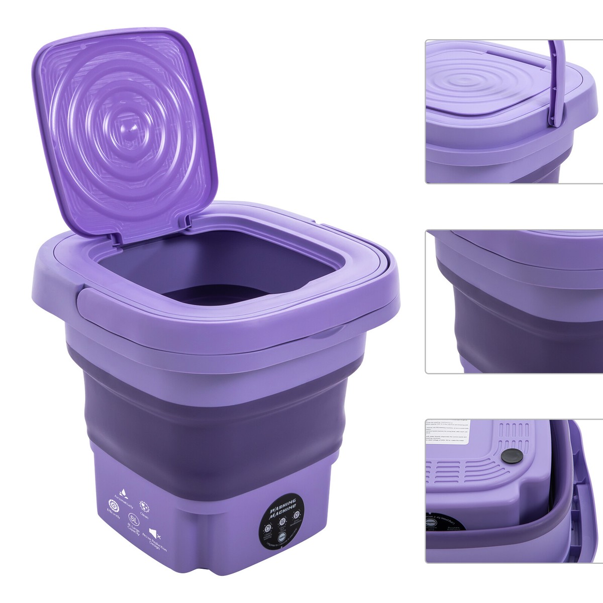 Foldable Washing Machine 12 & 9 & 6 Liter